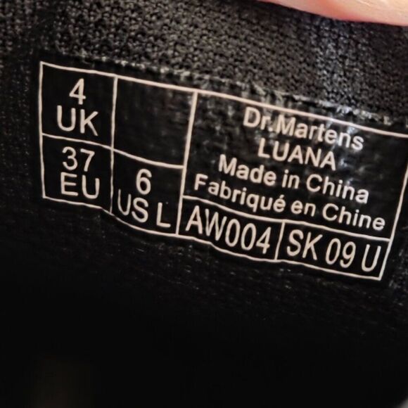 EUC DR MARTENS AIRWAIR MAROON LACE UP BOOTS SIZE US 6 WOMENS - Picture 12 of 16